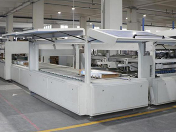 Automatic EVA sealing line